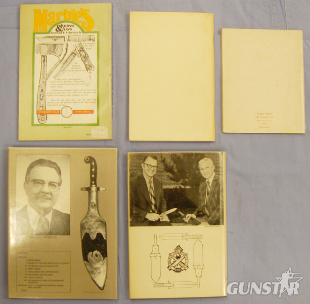  A Set of 5 Books on Bowie Knife, Axes, the M1880/90 and Hunting Knives. 20300:4. Other Blade