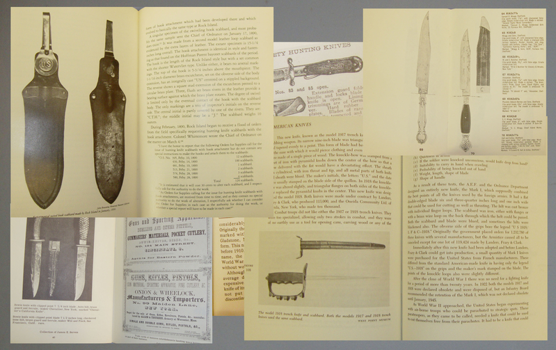 A Set of 5 Books on Bowie Knife, Axes, the M1880/90 and Hunting Knives. 20300:4. Other Blade