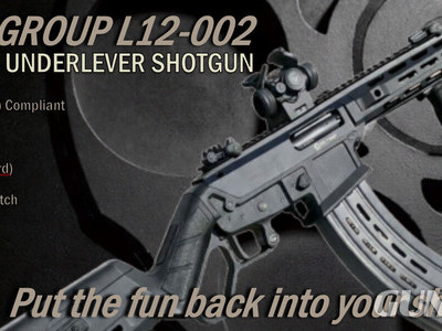 Hunt Group Arms L12 Under-Lever S1 Shotgun Lever Action 12 Bore/gauge