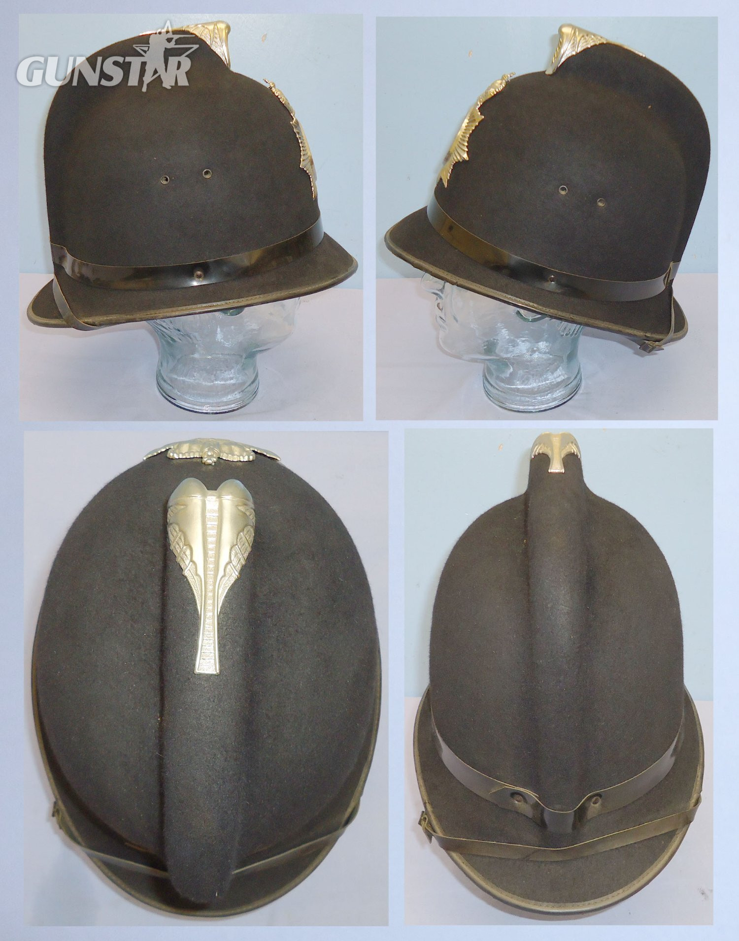 Nottinghamshire Constabulary Police Officers Comb Top Helmet. 21458. Nottinghamshire Constabulary Police Officers Comb Top Helmet. 21458. Antique & Militaria