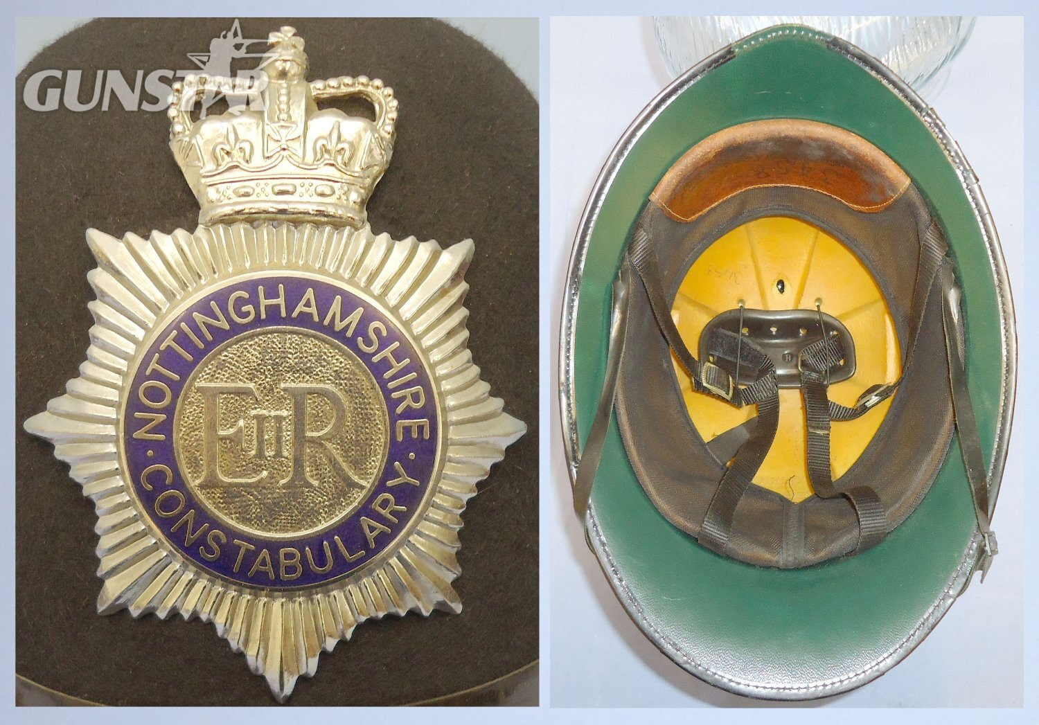  Nottinghamshire Constabulary Police Officers Comb Top Helmet. 21458. Nottinghamshire Constabulary Police Officers Comb Top Helmet. 21458. Antique & Militaria