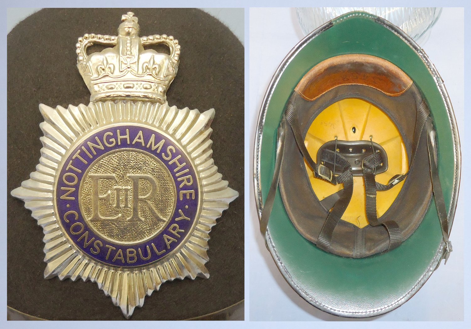  Nottinghamshire Constabulary Police Officers Comb Top Helmet. 21458. Nottinghamshire Constabulary Police Officers Comb Top Helmet. 21458. Antique & Militaria