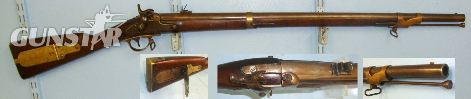 Robbins & Lawrence Arms Co. Rifle. Sn 22568 Muzzleloader .54 Cal Muzzleloader Rifle in 