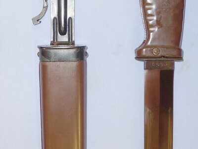 Near Mint & Complete* Sudanese Contract German AR10 Bayonet *And Combination Tool*. 22260. Bayonet