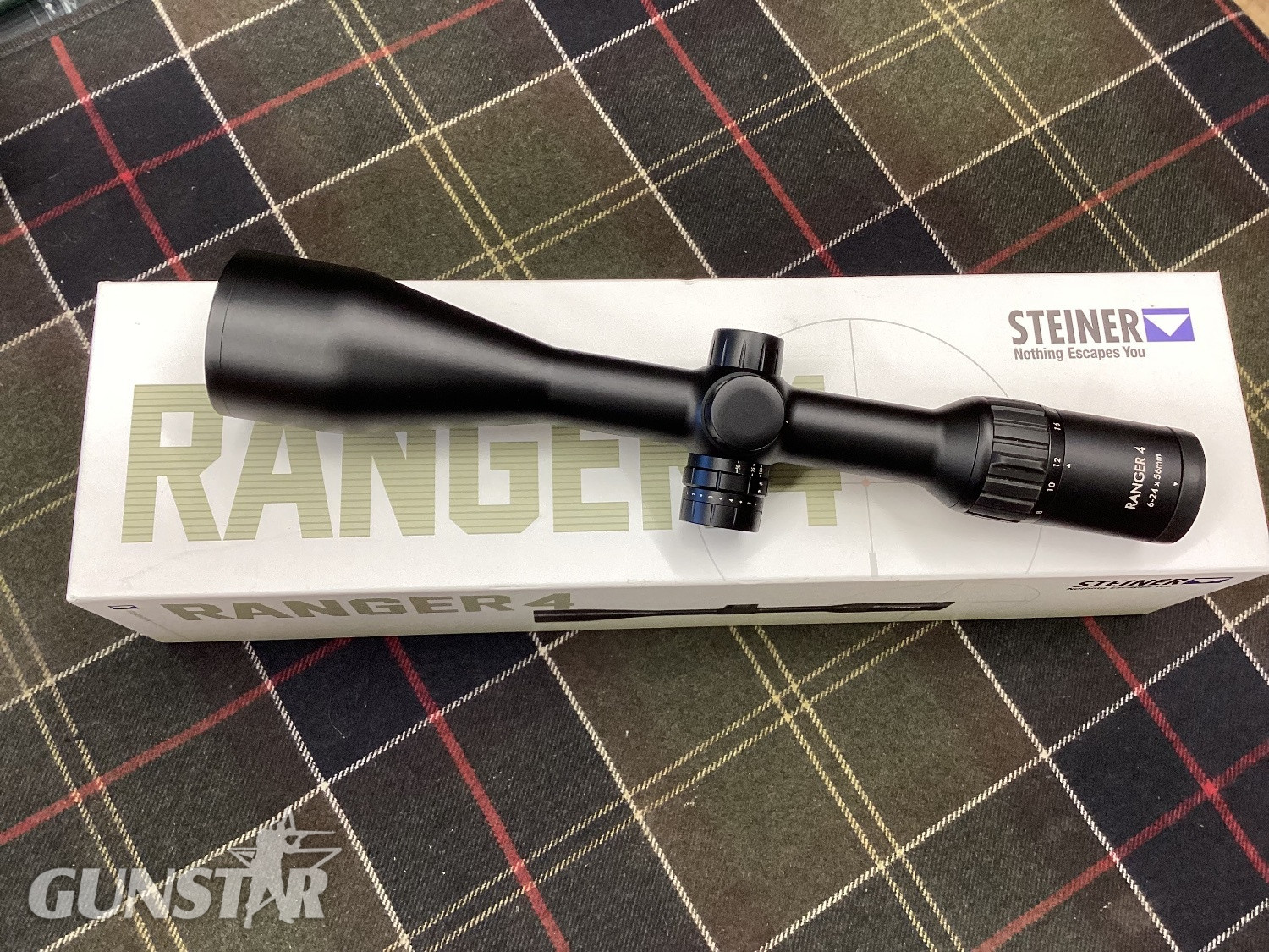 Steiner RANGER 4 6-24X56 ILL S/W-PARALLAX Sight & Optic in 