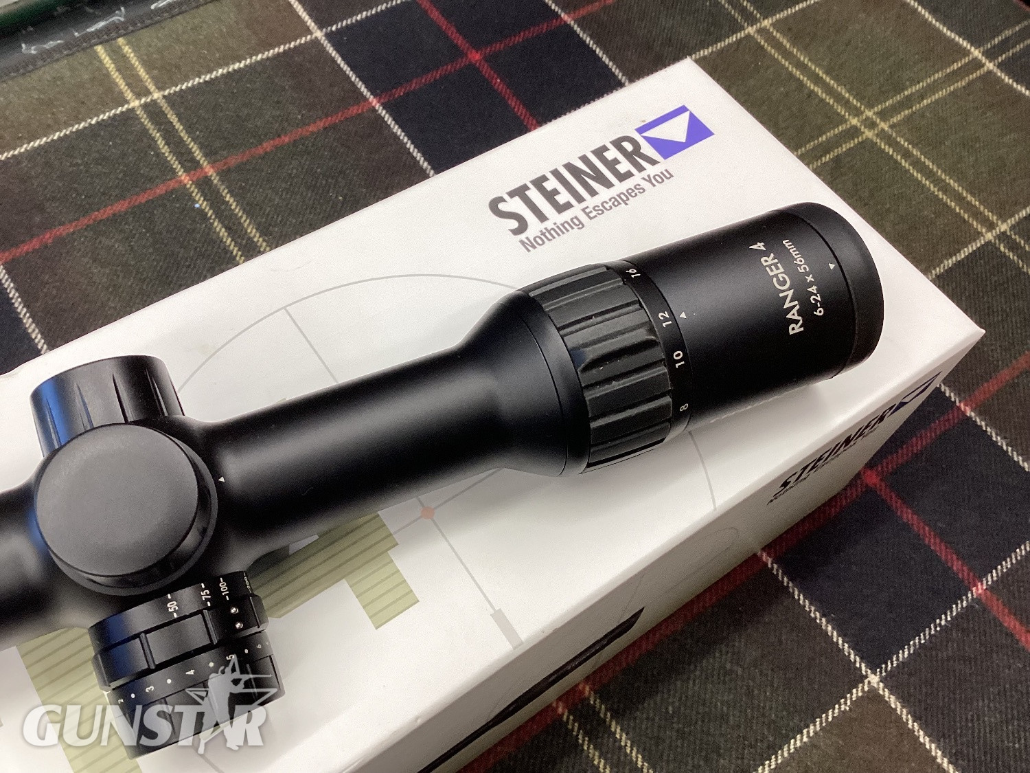  Steiner RANGER 4 6-24X56 ILL S/W-PARALLAX Sight & Optic