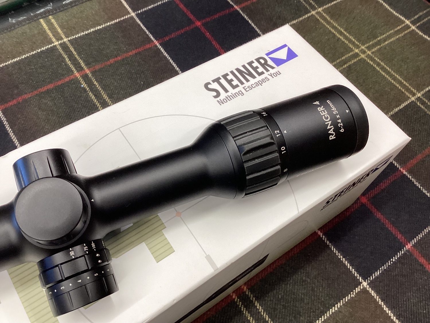 Steiner RANGER 4 6-24X56 ILL S/W-PARALLAX Sight & Optic