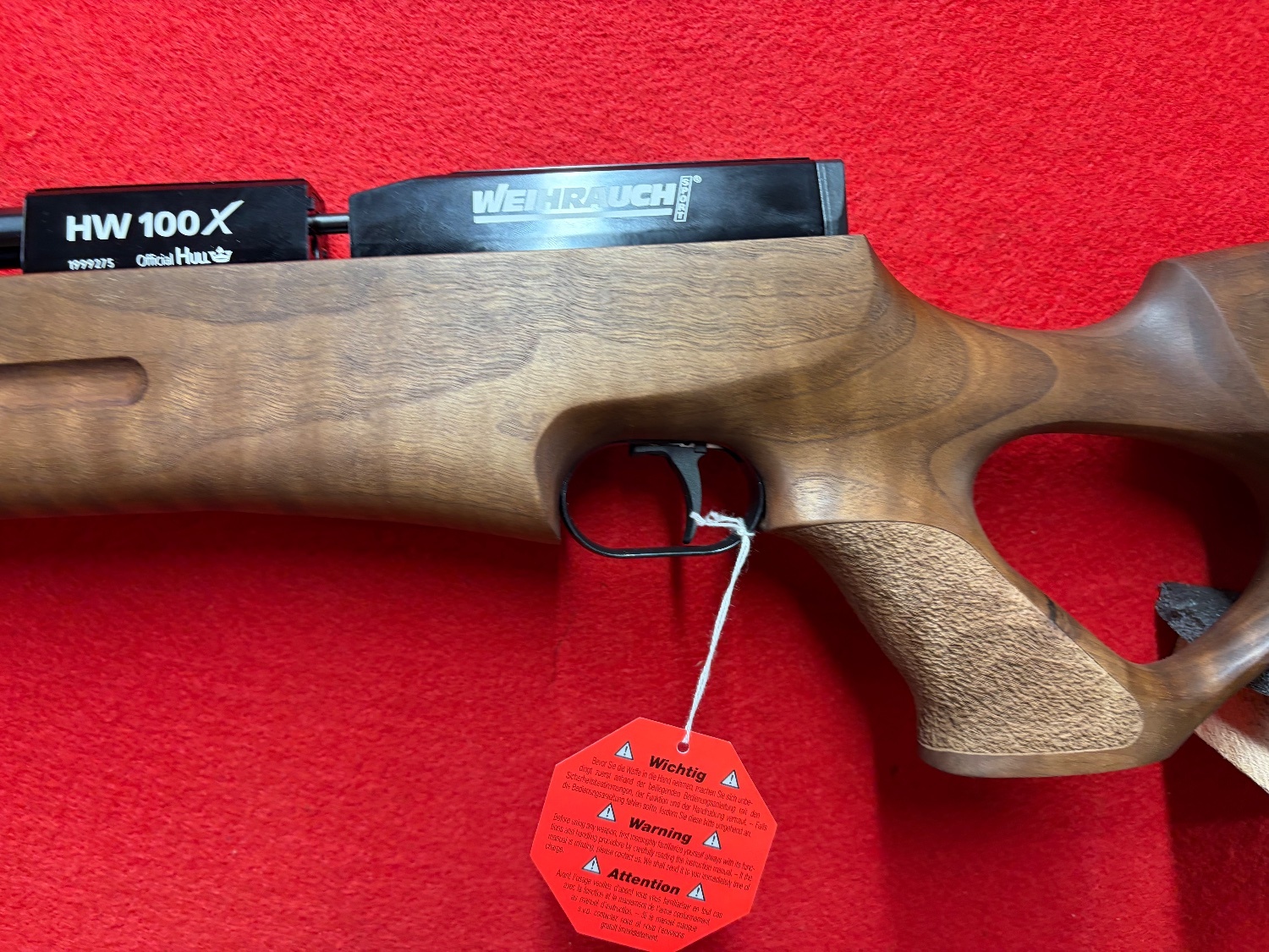 Weihrauch HW100 X KT .22 