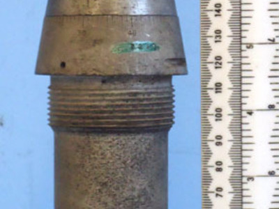INERT DEACTIVATED British L62 E.I.D. Experimental Nose Fuse. British L62 E.I.D. Experimental Nose Fuse.  Antique & Militaria