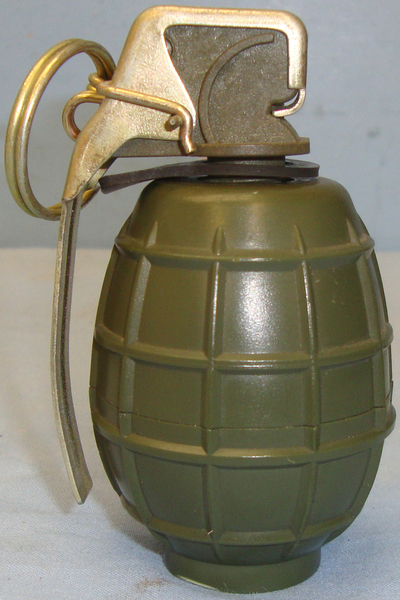  *Inert* French ‘LU 213’ Fragmentation Grenade. O 1643. *Inert* French ‘LU 213’ Fragmentation Grenade. O 1643.  Other Ammunition
