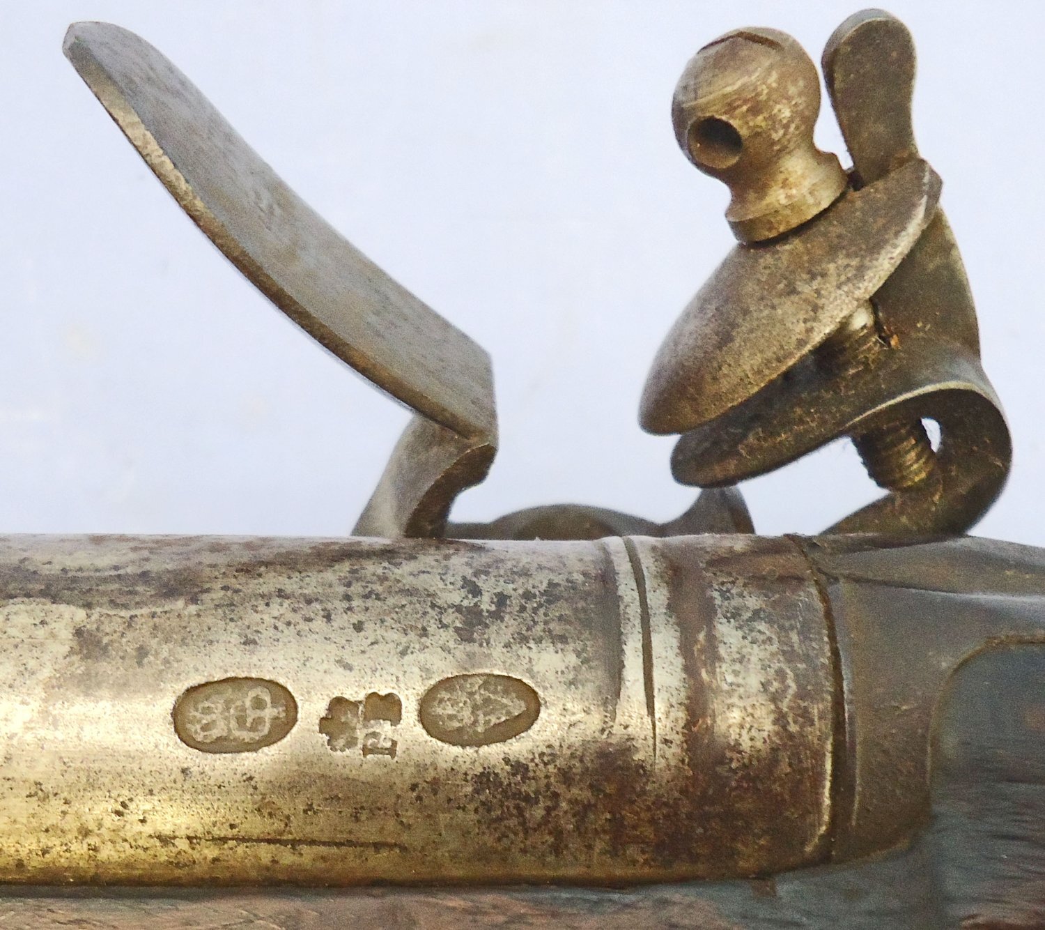 {CATEGORY} - P. Bond (London) Napoleonic War Period**. Scarce, British Officers .75” Bore, 28 inch Barrel, Pattern 1796 Harcotts Heavy Dragoon Flintlock Carbine by P.Bond of London. Sn - 21851:7 Muzzleloader .75 Cal Muzzleloader Rifle