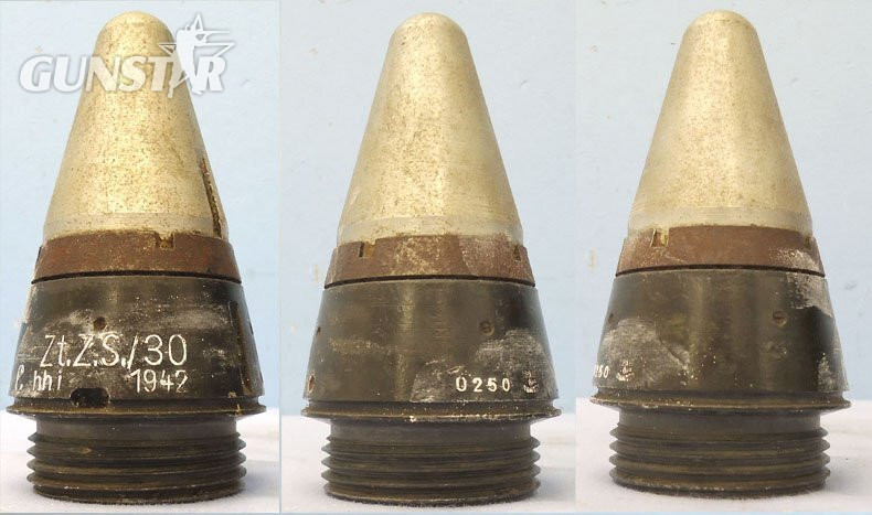 INERT. Scarce, Unfired, WW2, 1942 Dated, German ZtZ.S/30 Clockwork Time Fuze In Its Original Bakelite Transit Container. - O 2156 INERT. Scarce, Unfired, WW2, 1942 Dated, German ZtZ.S/30 Clockwork Time Fuze In Its Original Bakelite Transit Container. - O 2156  Other Ammunition