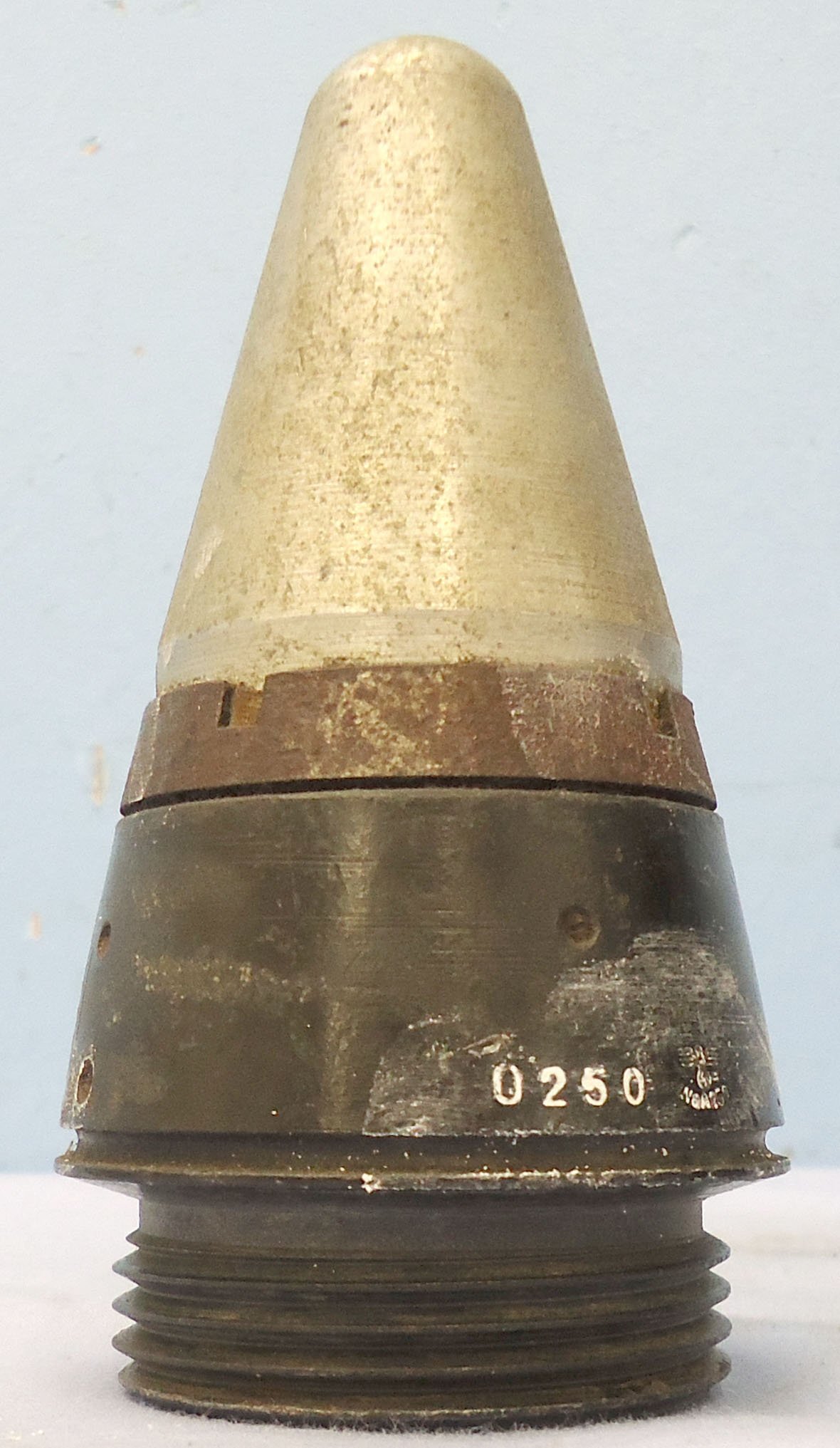 INERT. Scarce, Unfired, WW2, 1942 Dated, German ZtZ.S/30 Clockwork Time Fuze In Its Original Bakelite Transit Container. - O 2156 INERT. Scarce, Unfired, WW2, 1942 Dated, German ZtZ.S/30 Clockwork Time Fuze In Its Original Bakelite Transit Container. - O 2156  Other Ammunition - {CATEGORY}