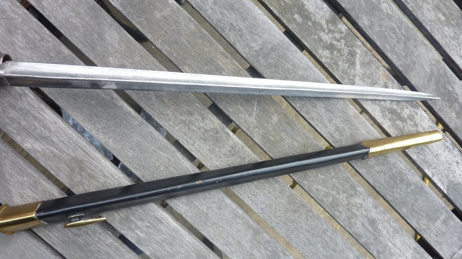 Socket  - for 1853 Enfield rifle musket -  Bayonet - {CATEGORY} in 