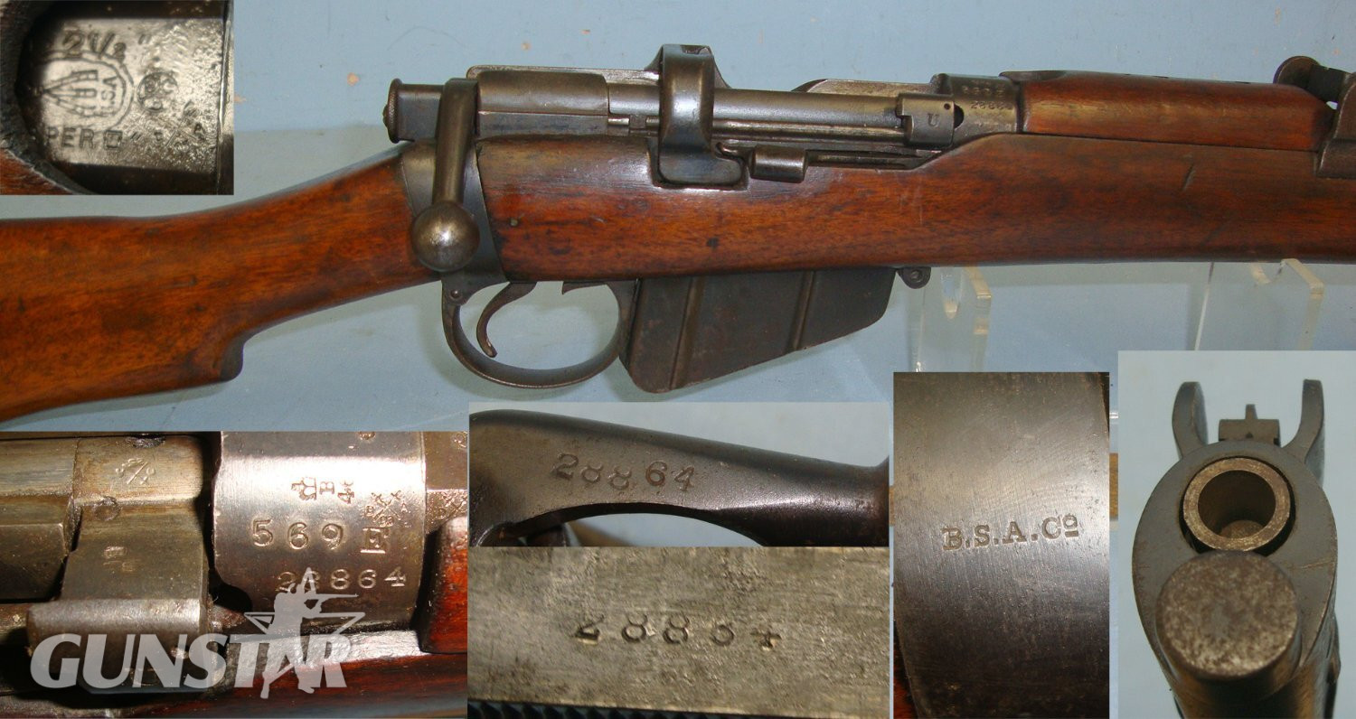 BSA Bolt Action Rifle & Sling. Sn 22426:80 Bolt Action None Rifle