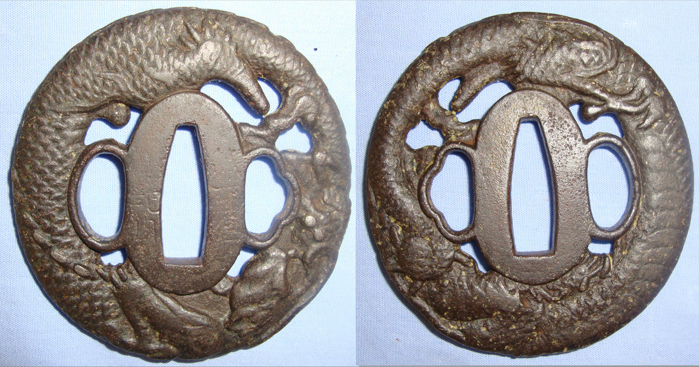  EXPERT ASSESSED**Japanese C1800-1850 Echizen Kinai Masters Style Wakizashi / Small Katana Sword Pierced Iron Tsuba. Sn 21038 Sword