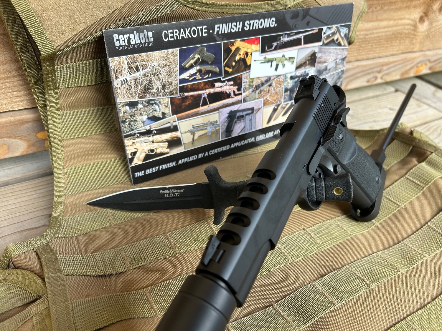 TPR tactical custom 1911 vented Tpr raven 1911 .22 lr custom vented  .22 Long Barrel