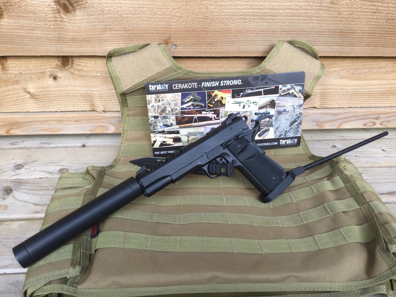 TPR tactical custom 1911 vented Tpr raven 1911 .22 lr custom vented  .22 Long Barrel - {CATEGORY} in 