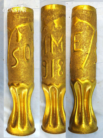 Trench Art Brass Shell Case Commeration SOMME 1918. Trench Art Brass Shell Case Commeration SOMME 1918. Other Accessory