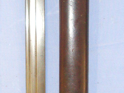 WW1 1915 British WD Sanderson Sheffield 1907 Pattern Bayonet Regiment Marked ‘T 2LS’ T0 The 2nd Territorial Battalion London Scottish Regiment & Matching 1915 Dated WD Scabbard. BAYO 443 Bayonet