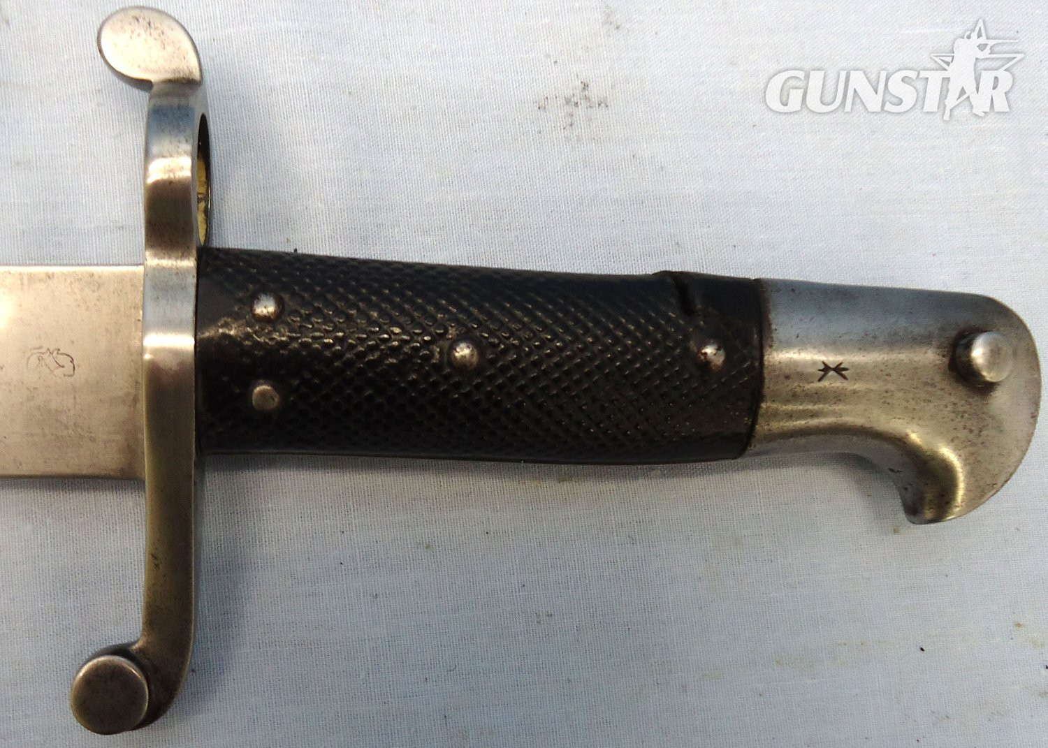 British, Pattern 1860 Yatahgan Sword Bayonet And Steel Scabbard. Sn - 23238 Bayonet 