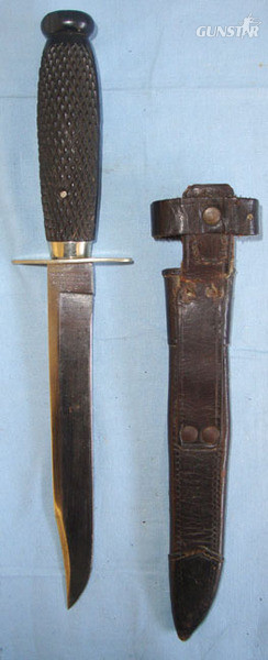 Rodgers & Sons Sheffield WW1 Era British Officer’s Private Purchase Bowie Trench Knive in 