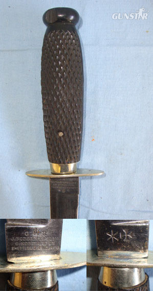  Rodgers & Sons Sheffield WW1 Era British Officer’s Private Purchase Bowie Trench Knive