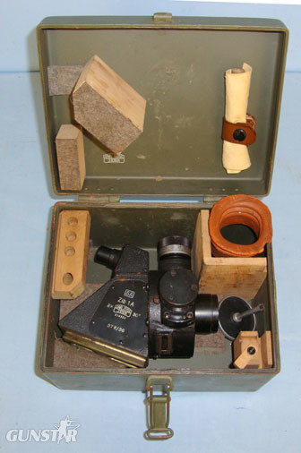 Carl Zeiss Transit Cased WW2 German Supplied Finnish Army ‘SA’ Marked Carl Zeiss Jena Optic Sight & Optic in 