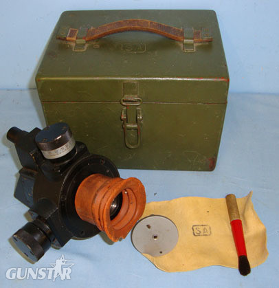 Carl Zeiss Transit Cased WW2 German Supplied Finnish Army ‘SA’ Marked Carl Zeiss Jena Optic Sight & Optic