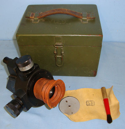 Carl Zeiss Transit Cased WW2 German Supplied Finnish Army ‘SA’ Marked Carl Zeiss Jena Optic Sight & Optic