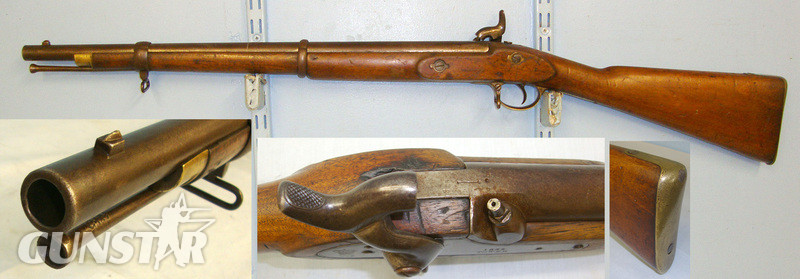  Royal Small Arms Factory (Enfield) Stock Impressed ‘Barnett Gunmakers London’. Muzzleloader .577 Rifle