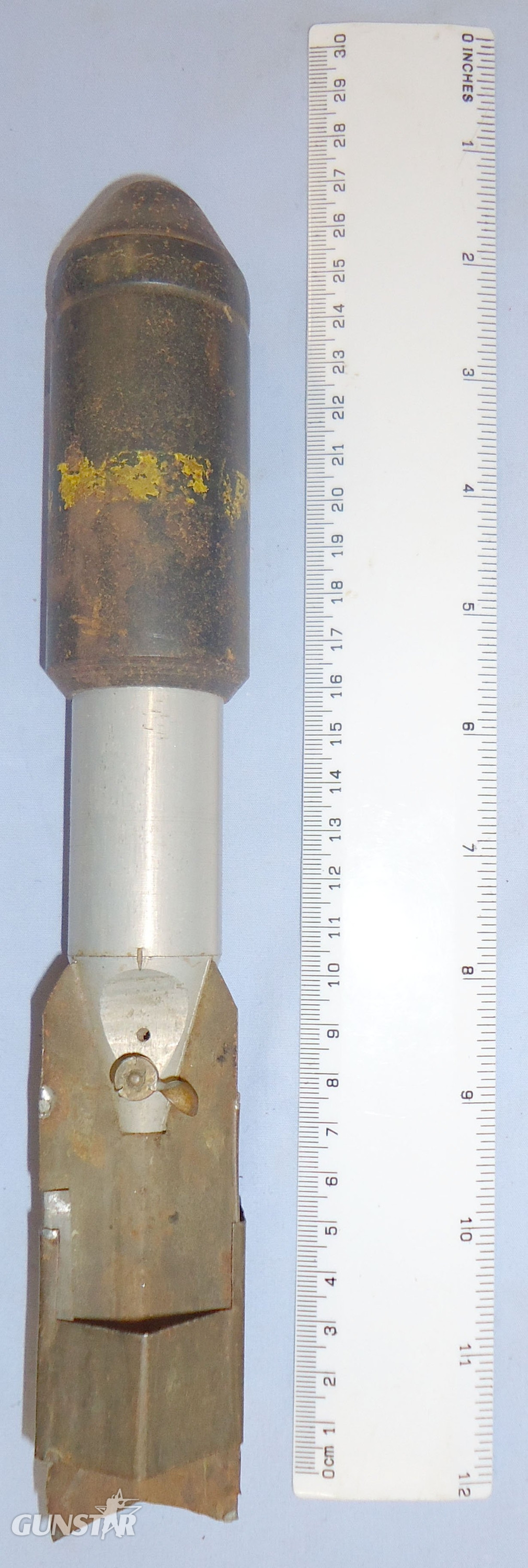 RARE-INERT DEACTIVATED* Rare Japanese WWII Type 2 1/3 Kg Hollow Charge HEAT (High Explosive Anti-Tank) Cluster Bomb. Sn 16086:5. RARE-INERT DEACTIVATED* Rare Japanese WWII Type 2 1/3 Kg Hollow Charge HEAT (High Explosive Anti-Tank) Cluster Bomb. Sn 16086:5.  Other Ammunition in 