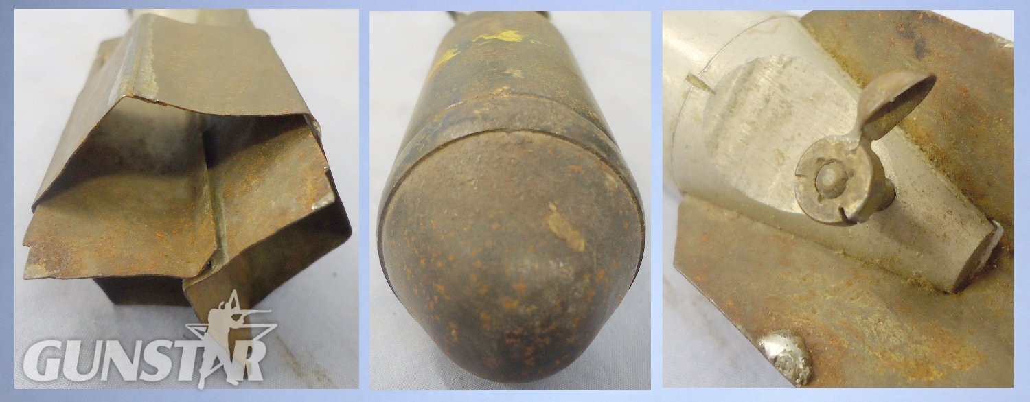 RARE-INERT DEACTIVATED* Rare Japanese WWII Type 2 1/3 Kg Hollow Charge HEAT (High Explosive Anti-Tank) Cluster Bomb. Sn 16086:5. RARE-INERT DEACTIVATED* Rare Japanese WWII Type 2 1/3 Kg Hollow Charge HEAT (High Explosive Anti-Tank) Cluster Bomb. Sn 16086:5.  Other Ammunition