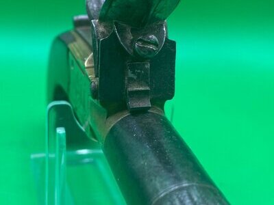 Mabson & Labron Brass Bodied Flintlock Pocket Pistol Obsolete Muzzleloader