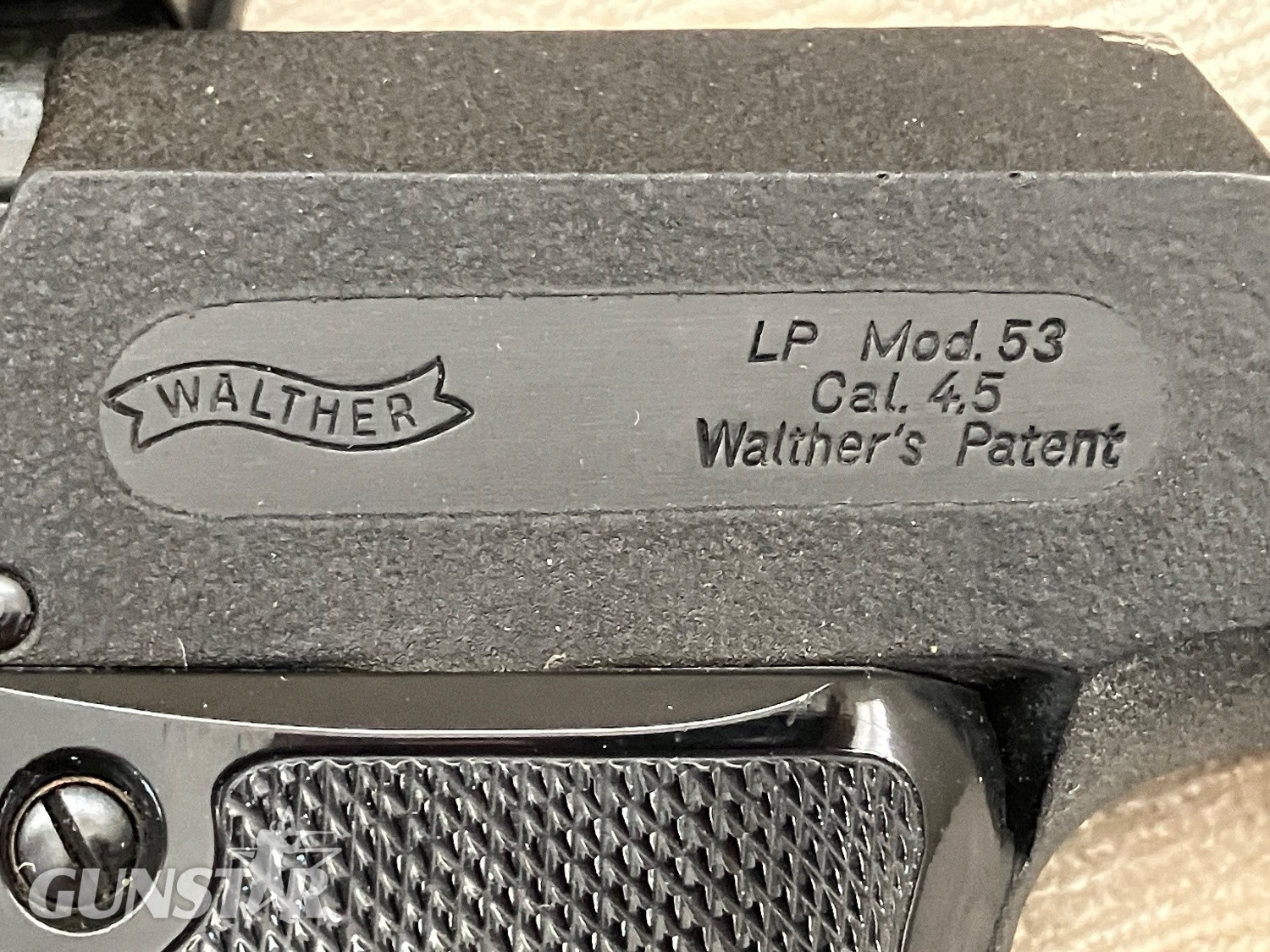 Walther Walther LP53  .177 in 
