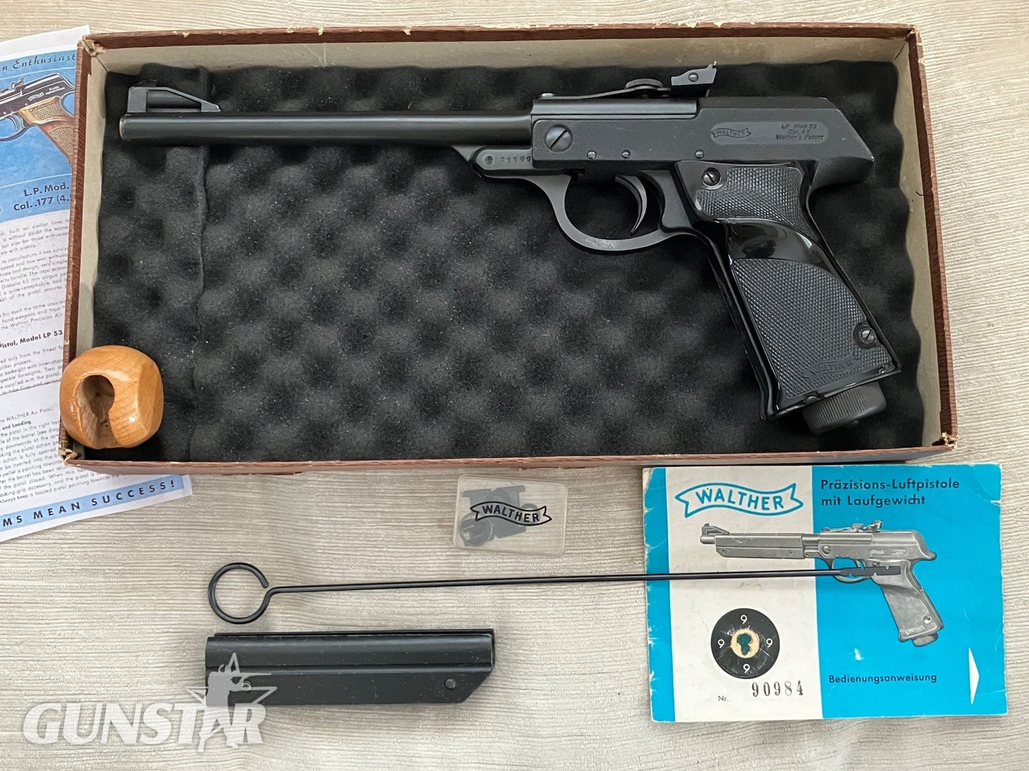 {CATEGORY} - Walther Walther LP53  .177 in 