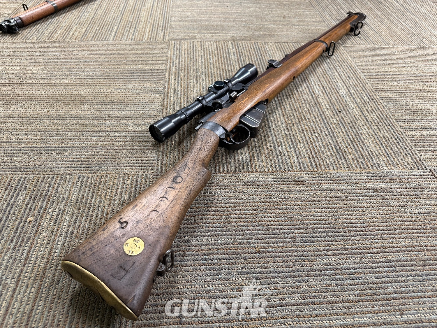 Lee Enfield smle Bolt Action .303 Rifle - {CATEGORY}