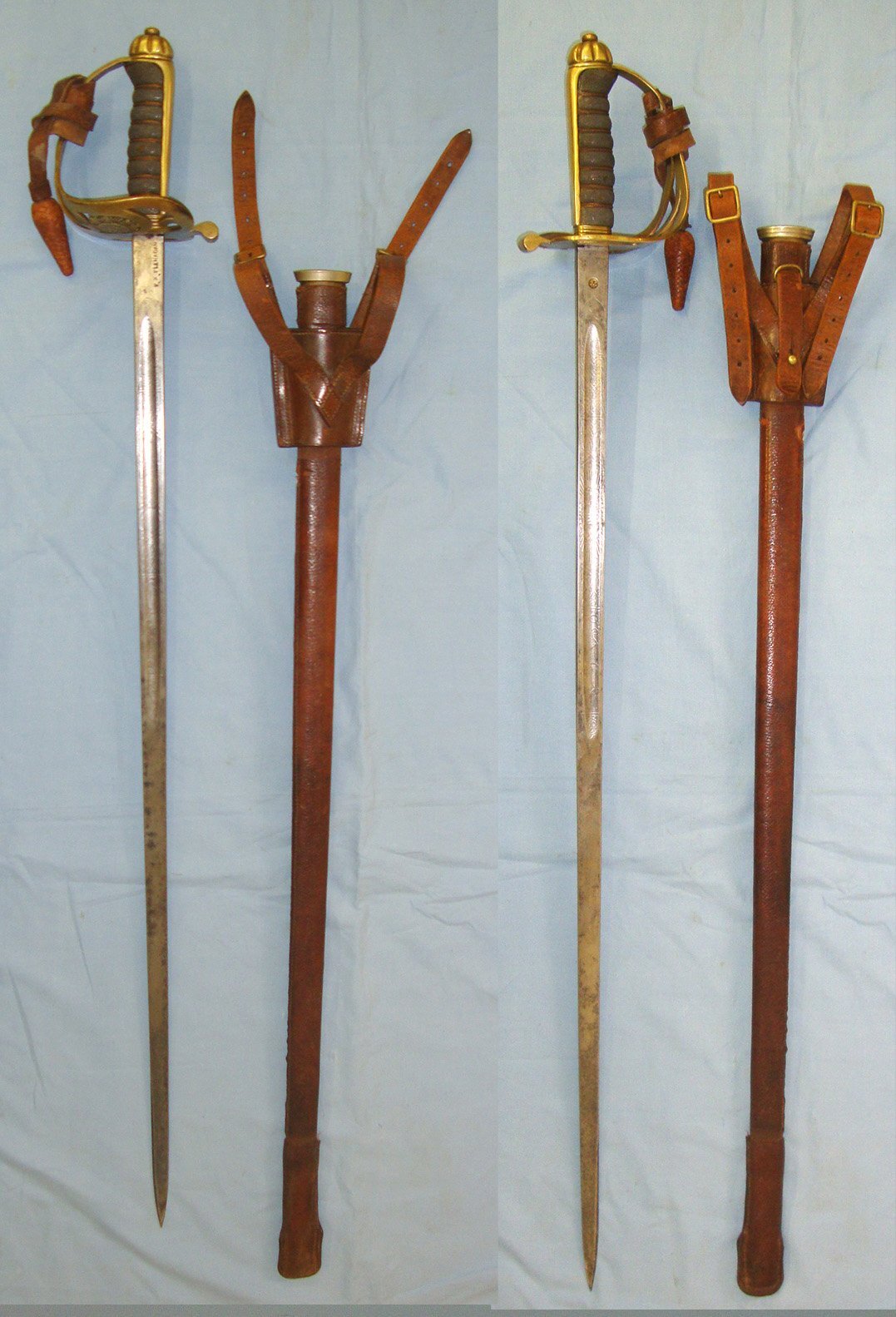  NAMED WITH PROVENANCE**Eire Irish Defence Forces Officer’s Sword With Scabbard & Sam Browne Pattern Frog To Commandant Francis Xavier Flanagan of the IDF Ordnance Corps Died In Service 1961 With Associated Antecedents, Service Records & Paperwork. ED 30 Sword