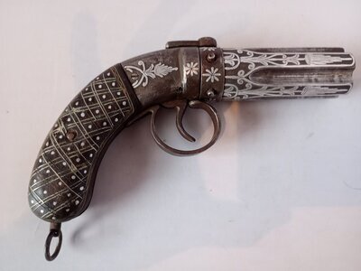 Belgian Pepperbox None Revolver