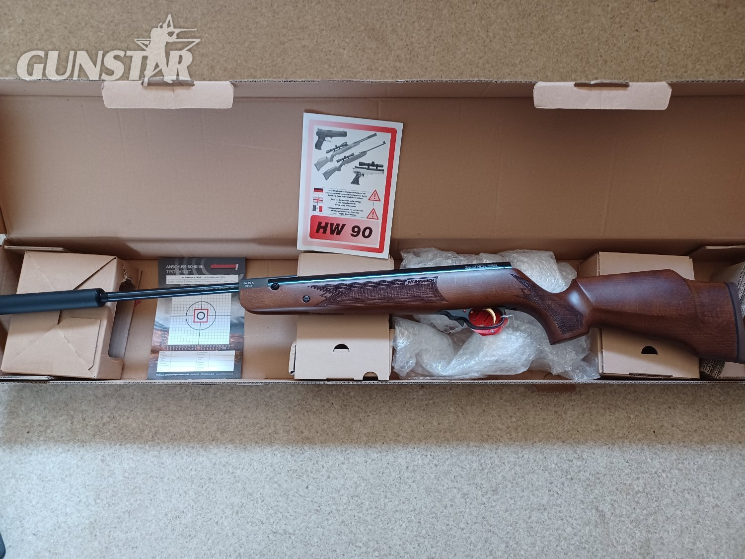 Weihrauch HW90 K .22 in 