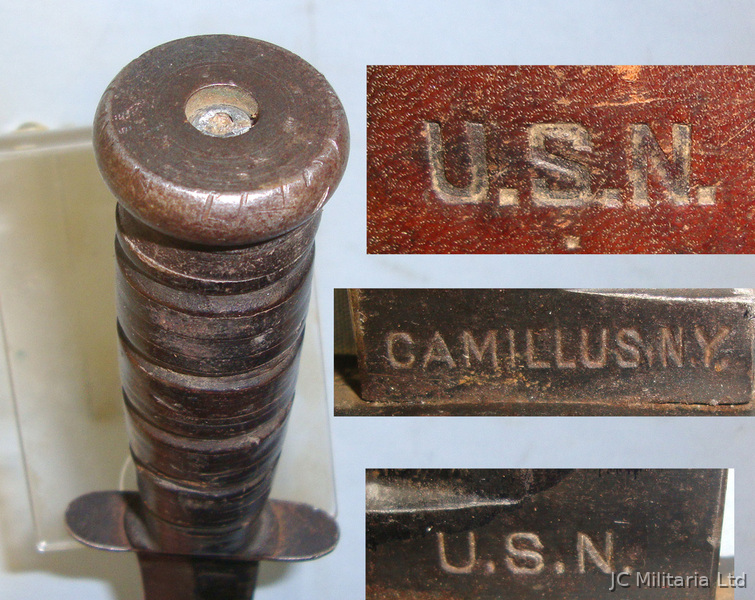 **VERY RARE**WW2 U.S.N (United States Navy) 1st Type, MK 2 (Early Ka-Bar) Fighti Knive
