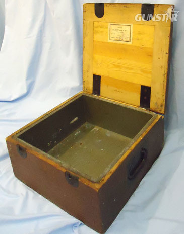 Scarce* WWII German Wooden Transit Case For 25 Stuck A.Z.23 umg.m.2V Fuses. Sn. 10900. Scarce* WWII German Wooden Transit Case For 25 Stuck A.Z.23 umg.m.2V Fuses. Sn. 10900. Antique & Militaria in 