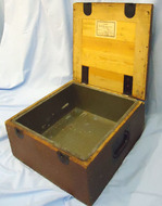Scarce* WWII German Wooden Transit Case For 25 Stuck A.Z.23 umg.m.2V Fuses. Sn. 10900. Scarce* WWII German Wooden Transit Case For 25 Stuck A.Z.23 umg.m.2V Fuses. Sn. 10900. Antique & Militaria
