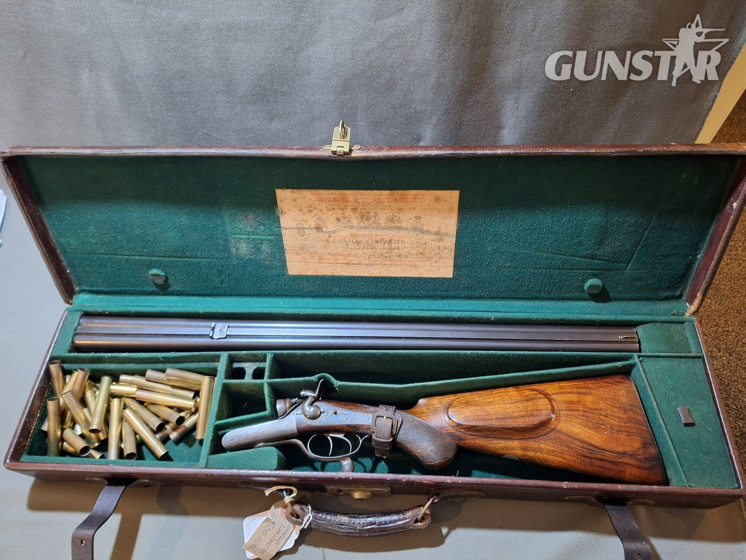 Charles Lancaster 500 Oval Double Rifle Obsolete Rifle