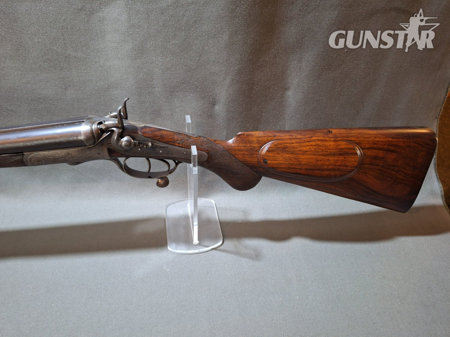 Charles Lancaster 500 Oval Double Rifle Obsolete Rifle - {CATEGORY} in 