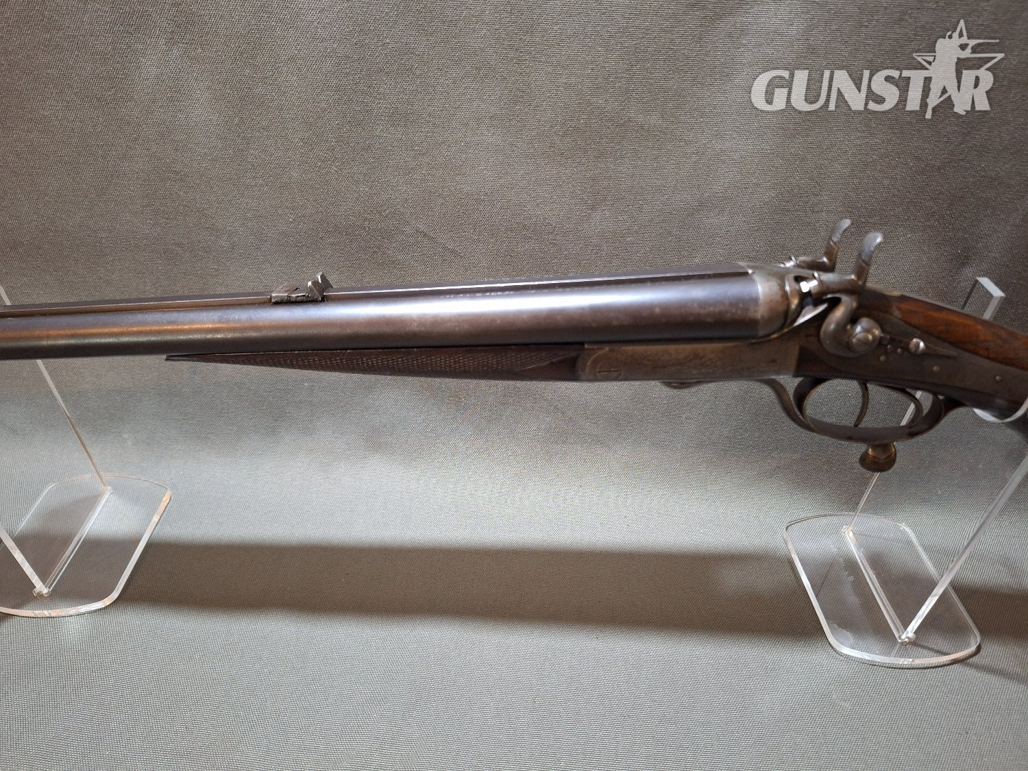 Charles Lancaster 500 Oval Double Rifle Obsolete Rifle - {CATEGORY}