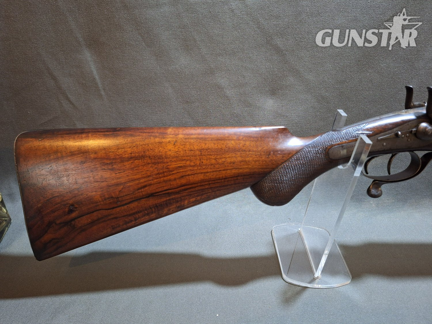 {CATEGORY} - Charles Lancaster 500 Oval Double Rifle Obsolete Rifle in 