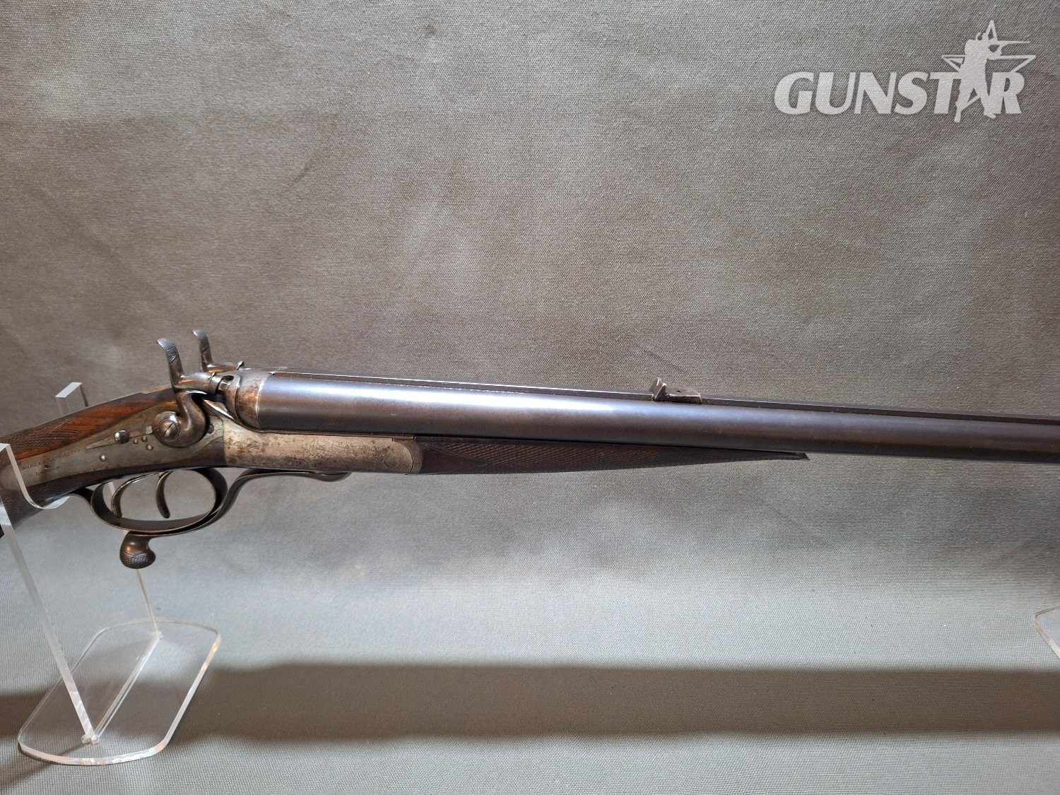 {CATEGORY} - Charles Lancaster 500 Oval Double Rifle Obsolete Rifle