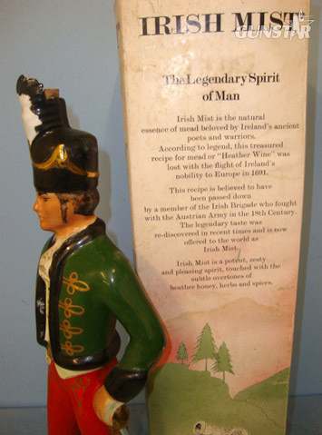 Irish Mist Liquer Co Ltd Tullamore Republic Of Ireland (Eire). Irish Mist Liqueur Promotional Hand Painted Ceramic Decanter In The Form Of An ‘ Other Accessory