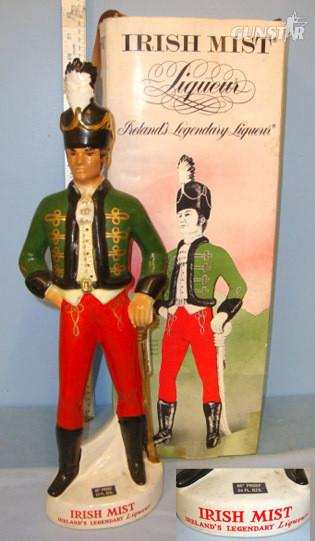 Irish Mist Liquer Co Ltd Tullamore Republic Of Ireland (Eire). Irish Mist Liqueur Promotional Hand Painted Ceramic Decanter In The Form Of An ‘ Other Accessory in 